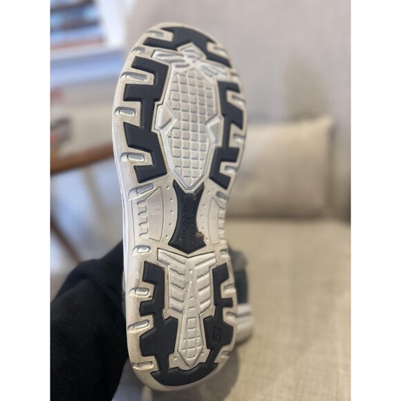 Skechers Shoes Mens Size 13 Gray Blue Relaxed Fit Memory Foam Slip On Comfort - Picture 8 of 9